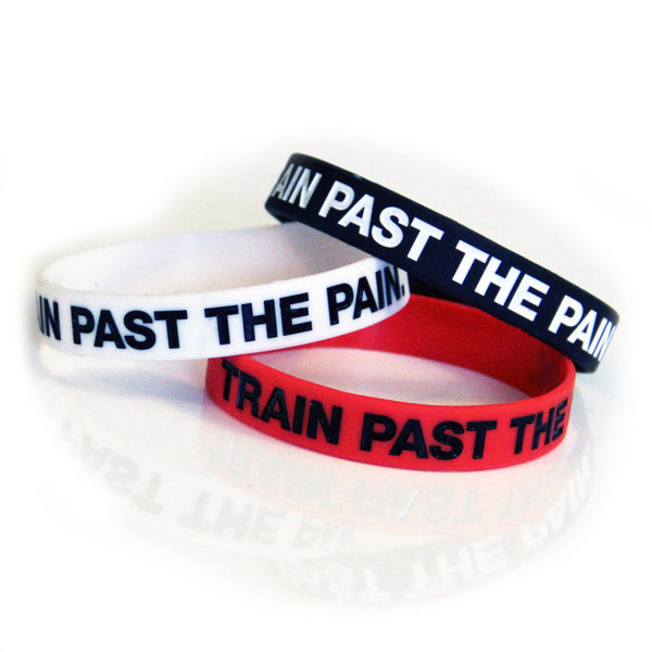 TRAIN PAST THE PAIN WRISTBANDS - (3-Pack)